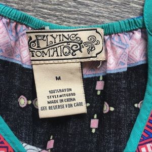 Flying Tomato Tops - Flying Tomato Boho Style Crop Top Flying Tomato Tops - Flying Tomato Boho Style Crop Top